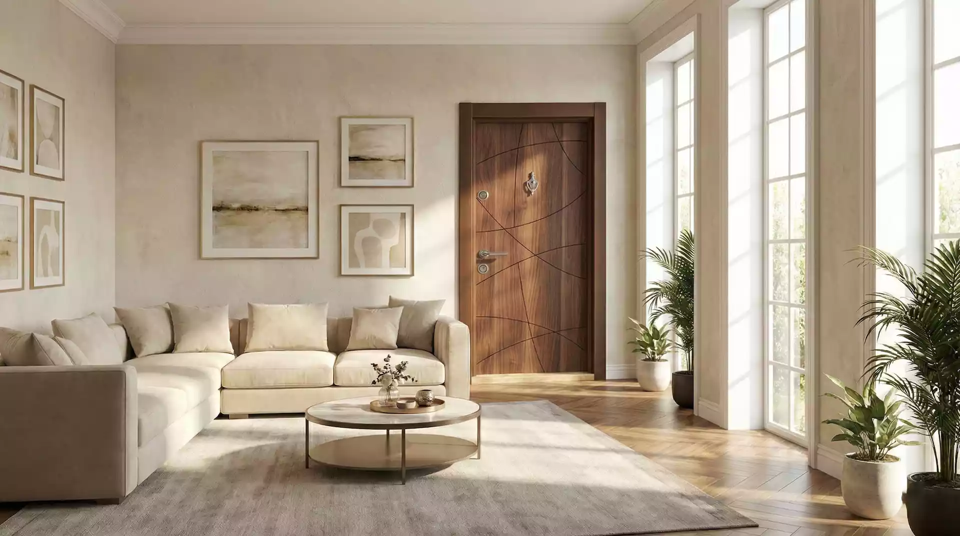 Блиндирана врата SL 127 металик