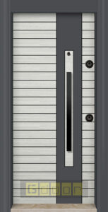 D 5375 Лара антрацит с пасивна дръжка